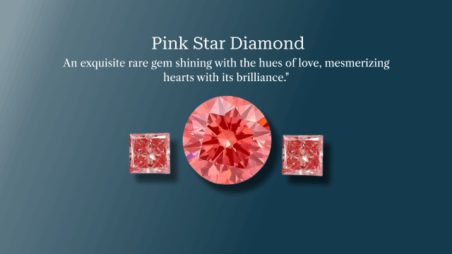 Pink Star Diamond Gemstone