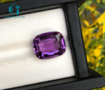 Cushion Cut Amethyst 9 Carats